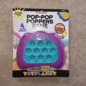 Pop Pop Poppers Game - Purple and Blue